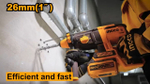 Аккумуляторный бесщеточный перфоратор SDS-Plus INGCO CRHLI262085 INDUSTRIAL 20 В 2.5 Дж 2x4 Ач