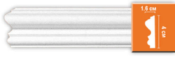 Молдинг гладкий Decomaster 97803F гибкий 40х16х2400мм