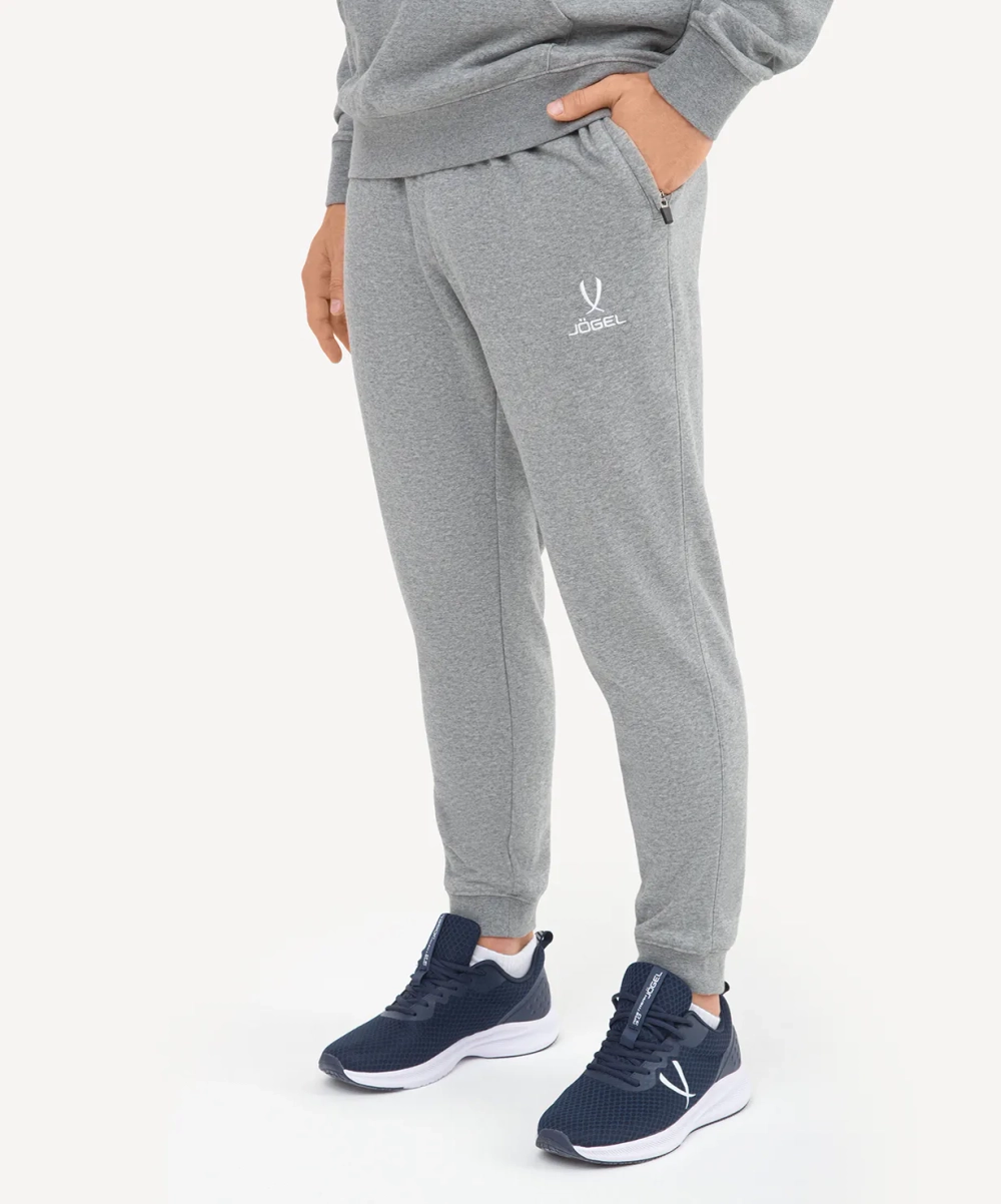 Брюки ESSENTIAL Cotton Pants, серый меланж