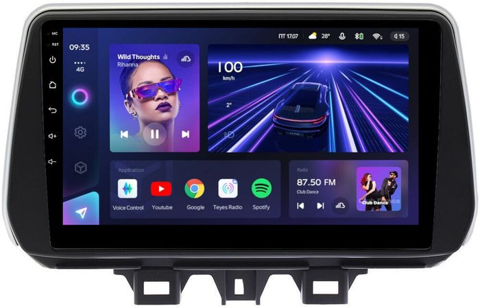Магнитола для Hyundai Tucson 2018-2021 - Teyes CC3L на Android 10, CarPlay, 4G SIM-слот