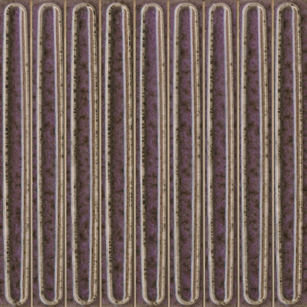 Керамический декор KERAMA MARAZZI ДАЛИЯ чипсет фиолетовый глянцевый 20x20 (9,5 мм.) арт. KMD2SOB005BN