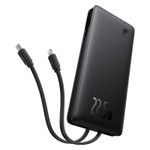 Внешний аккумулятор Baseus Airpow Lite Dual-Cable 2C+L+U 10000mAh 22.5W