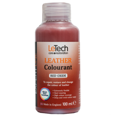 LeTech Expert Line Краска для кожи (Leather Colourant) Red Oxide, 100мл