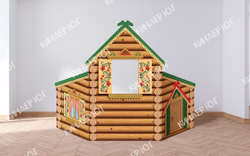 Декорация "Домик 3 секционный" арт. М300-1