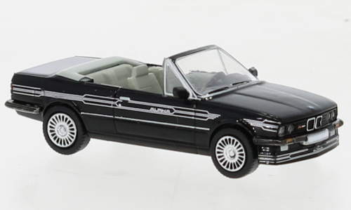 Автомобиль BMW Alpina C2 2,7 кабриолет, черный/Decor, 1986, 1:87