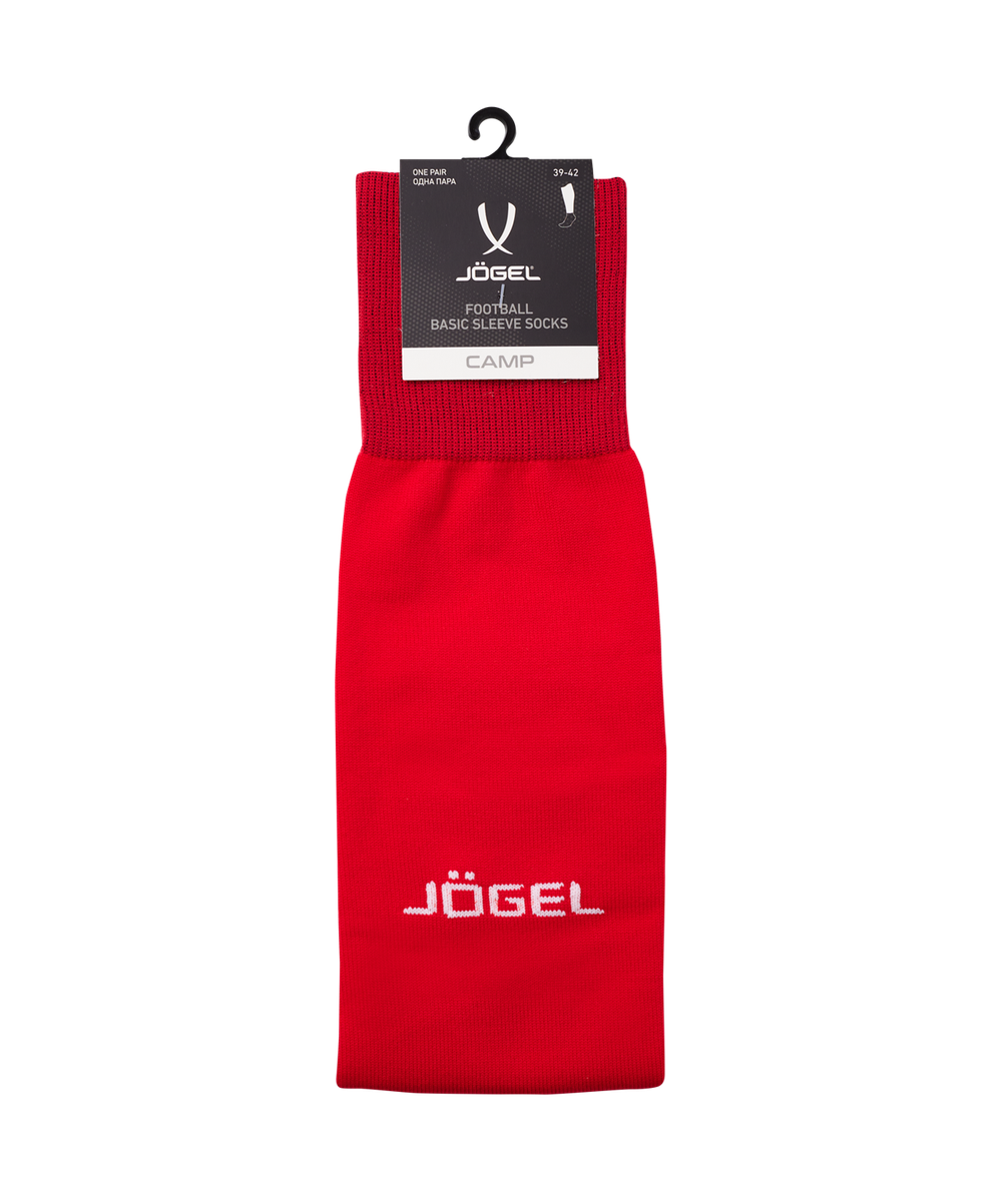 Гольфы футбольные CAMP BASIC SLEEVE SOCKS, красный/белый