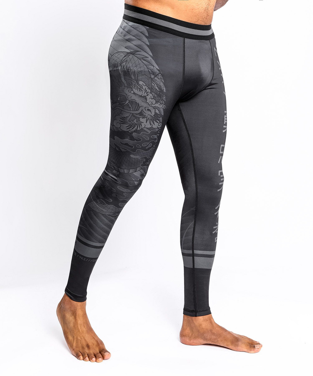 Компрессионные штаны Venum YKZ21 Black/Black