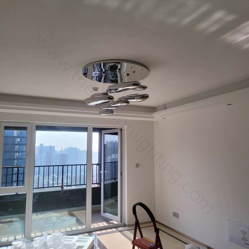 Ceiling design lamp Mercury by Artemide (8 lampshades)