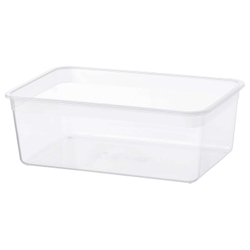 IKEA 365+ Контейнер для пищевых продуктов, большой прямоугольный/пластик, 5,2 л