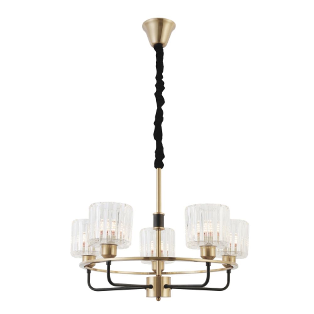 Люстра Rivoli Maria 1026-205 5 х Е27 40 Вт хрусталь классика | Rivoli