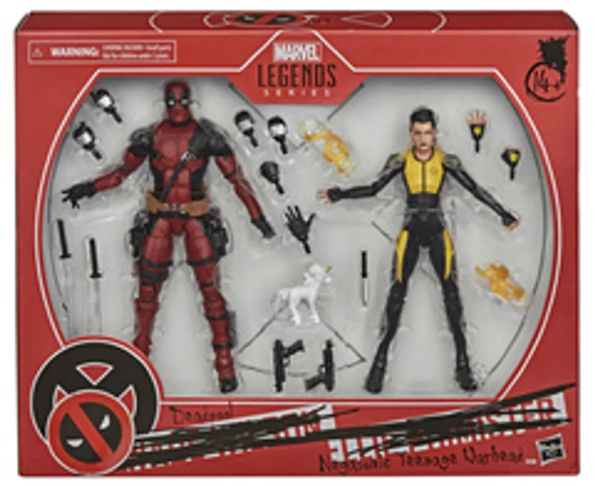 Marvel Legends Deadpool and Negasonic Teenage Warhead  || Дэдпул и Сверхзвуковая Боеголовка