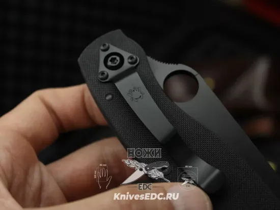 Складной нож Spyderco Military C36GPBK c клинком из стали CPM-S30V, рукоять G10