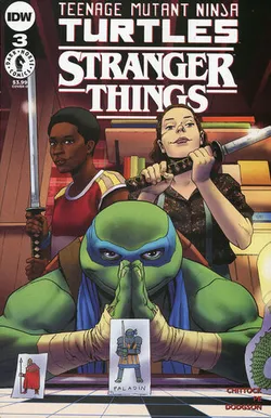 Teenage Mutant Ninja Turtles x Stranger Things #3 (Cover D)