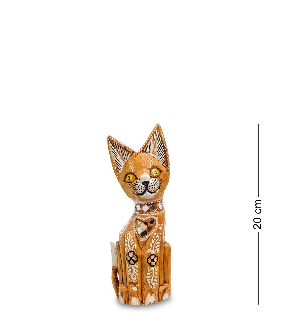 99-136 Фигурка «Кошка» н-р из трех 30,25,20 см (албезия, о.Бали)