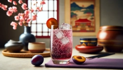 Напиток газированный Слива Sparkling Plum