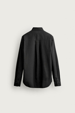 РУБАШКА REGULAR FIT ИЗ ШАМБРЕ С КАРМАНАМИ — ZARA
