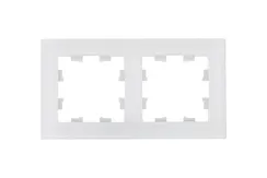 Рамка стеклянная на 2 поста Systeme Electric AtlasDesign Nature Белый ATN360102