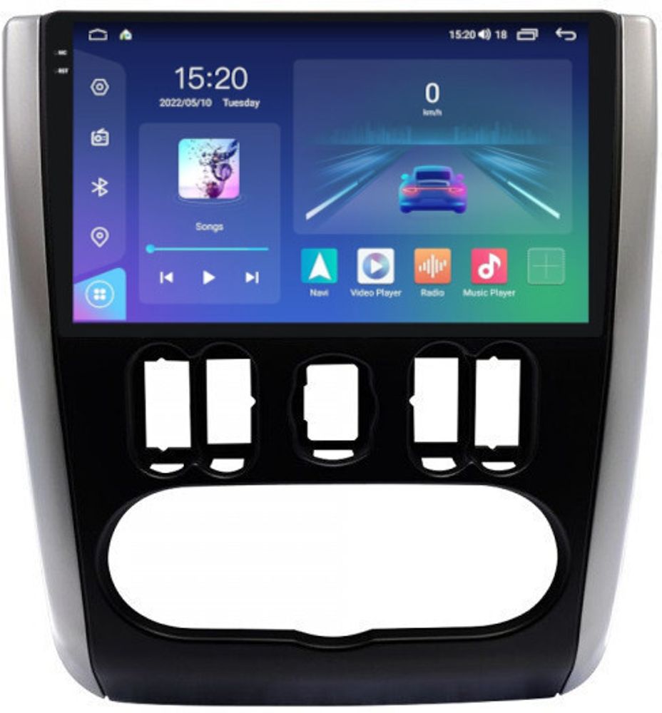 Магнитола для Nissan Almera 2013-2019 - Parafar PF200LUX1U2K на Android 13, Быстрая, QLED+2K, CarPlay, 4G SIM-слот
