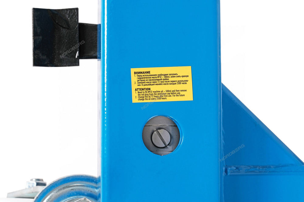 NORDBERG (N39010) Тележка для транспортировки грузовых колес, г/п 1.5 т, гидравлическая