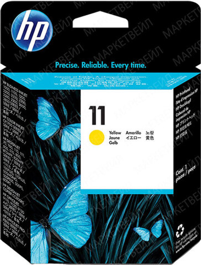 Печатающая головка HP 11 желтая (24000 стр)