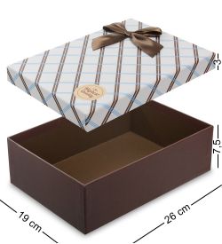 Packing Symphony WF-71-B Набор коробок из 3шт «Прямоугольник» цв.коричневый