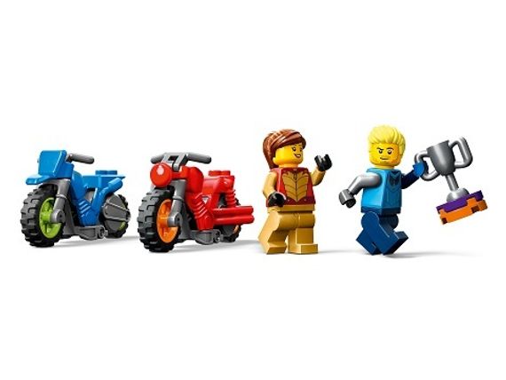 Lego konstruktor City 60360 Spinning Stunt Challenge