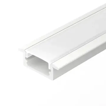 Профиль для контурной подсветки 2м 044237 белый LINE-2308-F-2000 WHITE Arlight