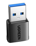 Переходник USB3.0 (папа) на Type-C (мама) Ugreen US701 серый