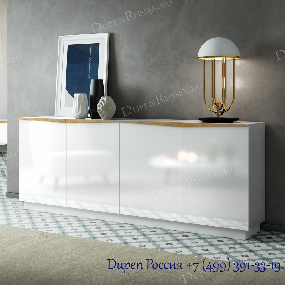 Высокий буфет DUPEN ASPEN 195 CM
