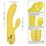 Желтый вибратор-кролик California Exotic Novelties San Diego Seduction SE-4351-05-3