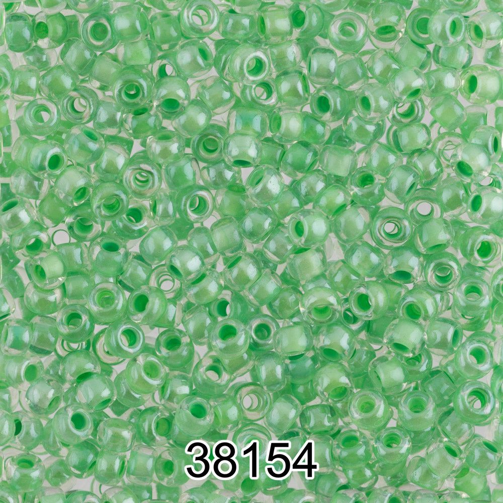 Бисер Preciosa 10/0 (2.3 мм), 500 г, 38154 (Ф511) св.бирюзовый