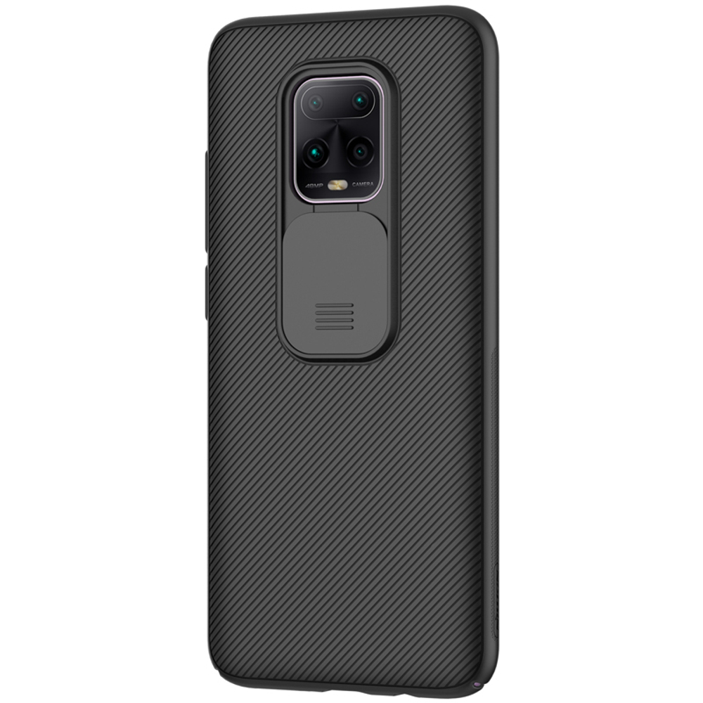 Чехол от Nillkin для Xiaomi Redmi 10X и 10X Pro, серия CamShield Case с защитной шторкой для задней камеры