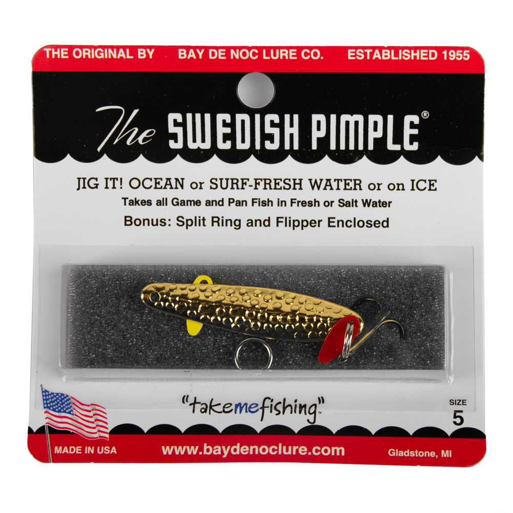 Блесна Bay de Noc Swedish Pimple #5 (48мм, 9.3гр)