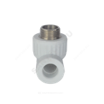 Тройник PP-R комбинированный белый Дн 20х3/4" НР VALFEX 10128120