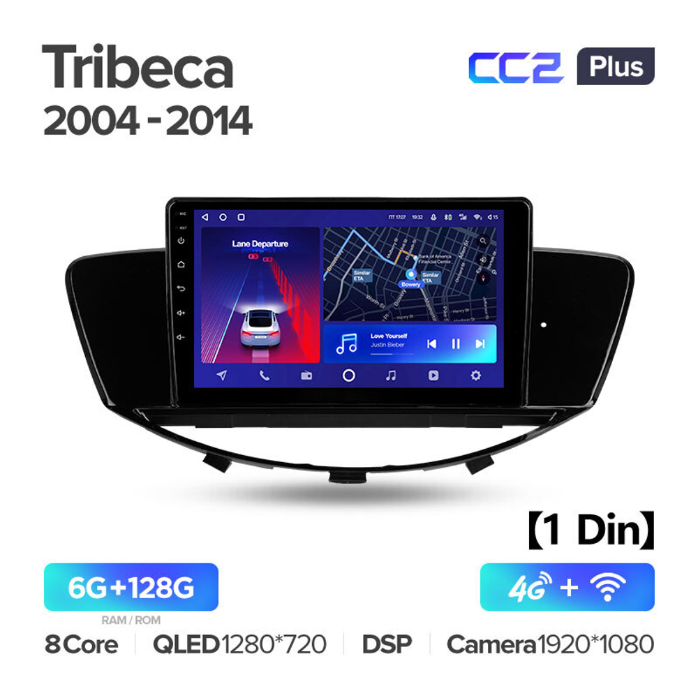 Teyes CC2 Plus 9" для Subaru Tribeca WX W10 2004-2014