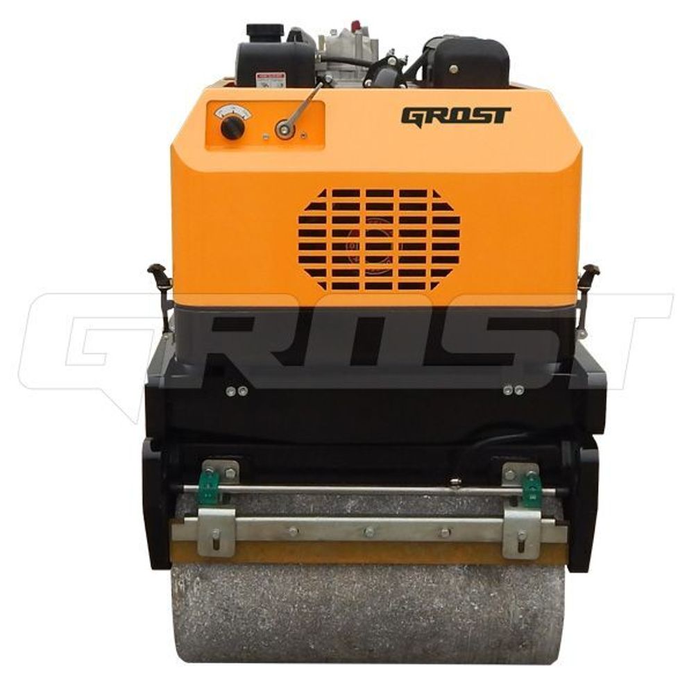 Виброкаток GROST VRT900 на пульте - [780 кг / Honda GX390]