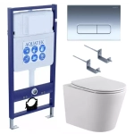 Унитаз с инсталляцией SET AQUATEK ВЕГА cmp-016 INS-0000012+унитаз Вега AQ1904-00