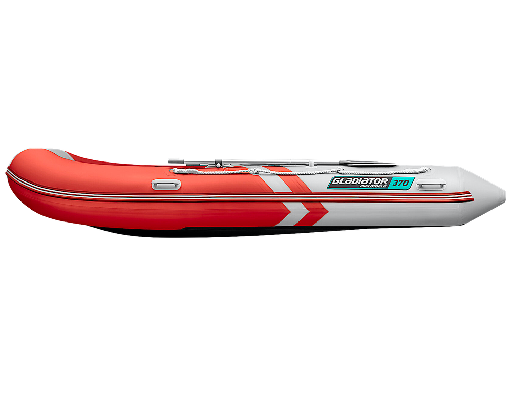 Лодка ПВХ Gladiator Light B370 с фанерным полом -