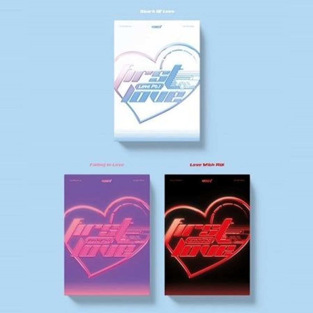 Альбом WEi - Part.1 : First Love 4th Mini Album 3 Version SET