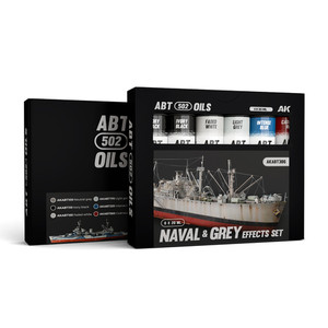 Abteilung 502 Naval & Grey Effects Set - набор масляных красок, 6х20 мл