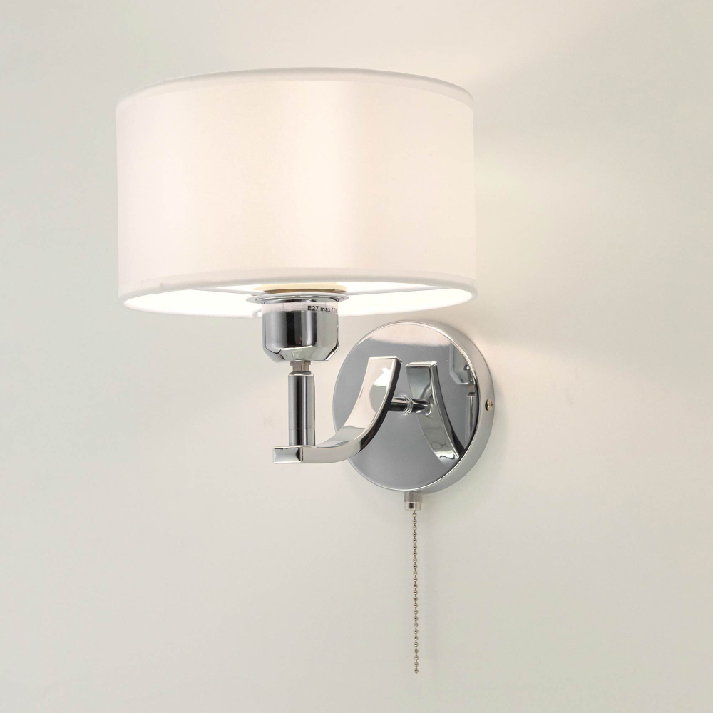 Citilux Эвита CL466310 Бра с белым абажуром и выключателем