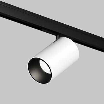 Трековый магнитный светильник LED 5W 4000К 24V TR187-1-5W4K-M-BW чёрный/белый Focus Led Levity Maytoni