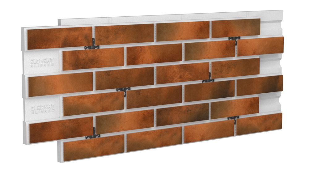 Термопанель ППС 2.0 Element Klinker Retro Brick Chili