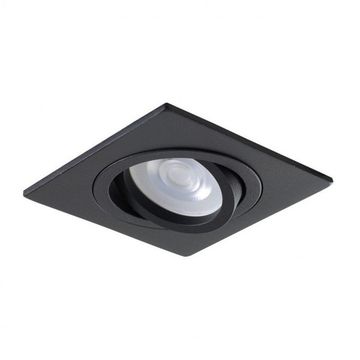 Встраиваемый точечный светильник CLT 002С1 BL черный Invisia Crystal Lux