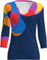 Футболка с рукавом 3/4 женская Bidi Badu Twiggy V-Neck