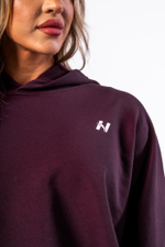 Худи Oversized Hoodie OWN YOUR POWER 433 Бордовый