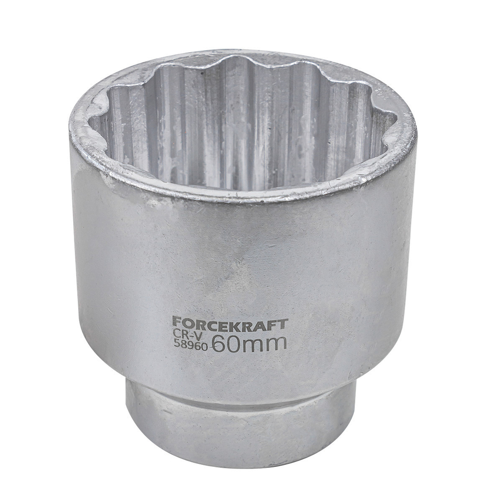 Головка 60мм 1''12гр. FORCEKRAFT FK-58960