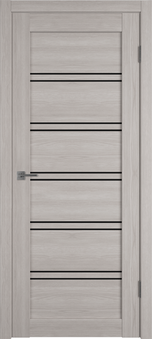 Дверь Atum Pro 28 / Stone Oak / Black Gloss / Владимирские двери