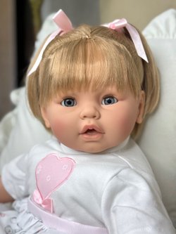 Кукла для девочки мягконабивная 62см Дульзона (8053S)