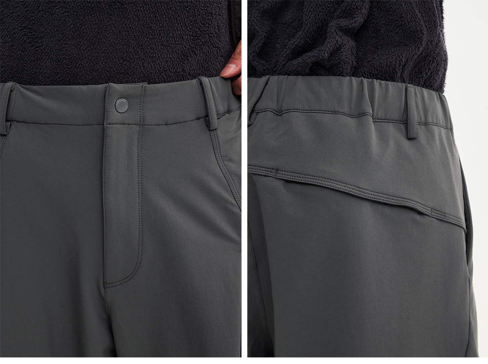 Штаны Nothomme Monterest Warm Softshell графит